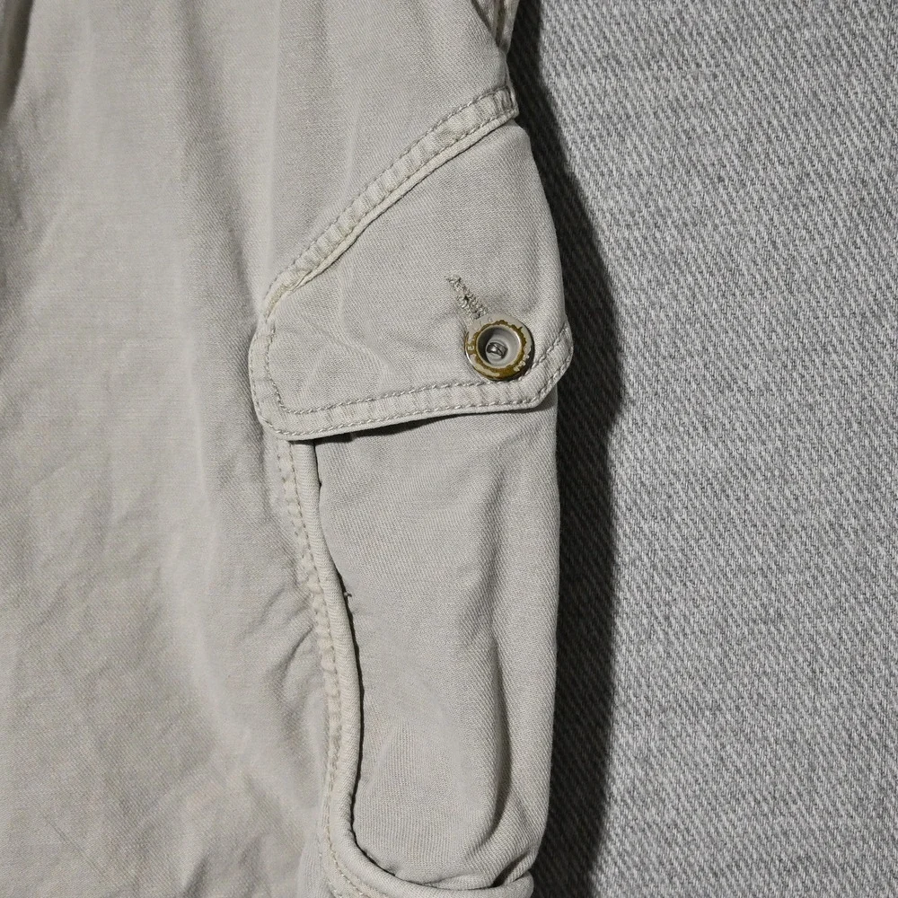 Jetlag Cargo Shorts Mens 100% Cotton Multi Pocket 33 Khaki